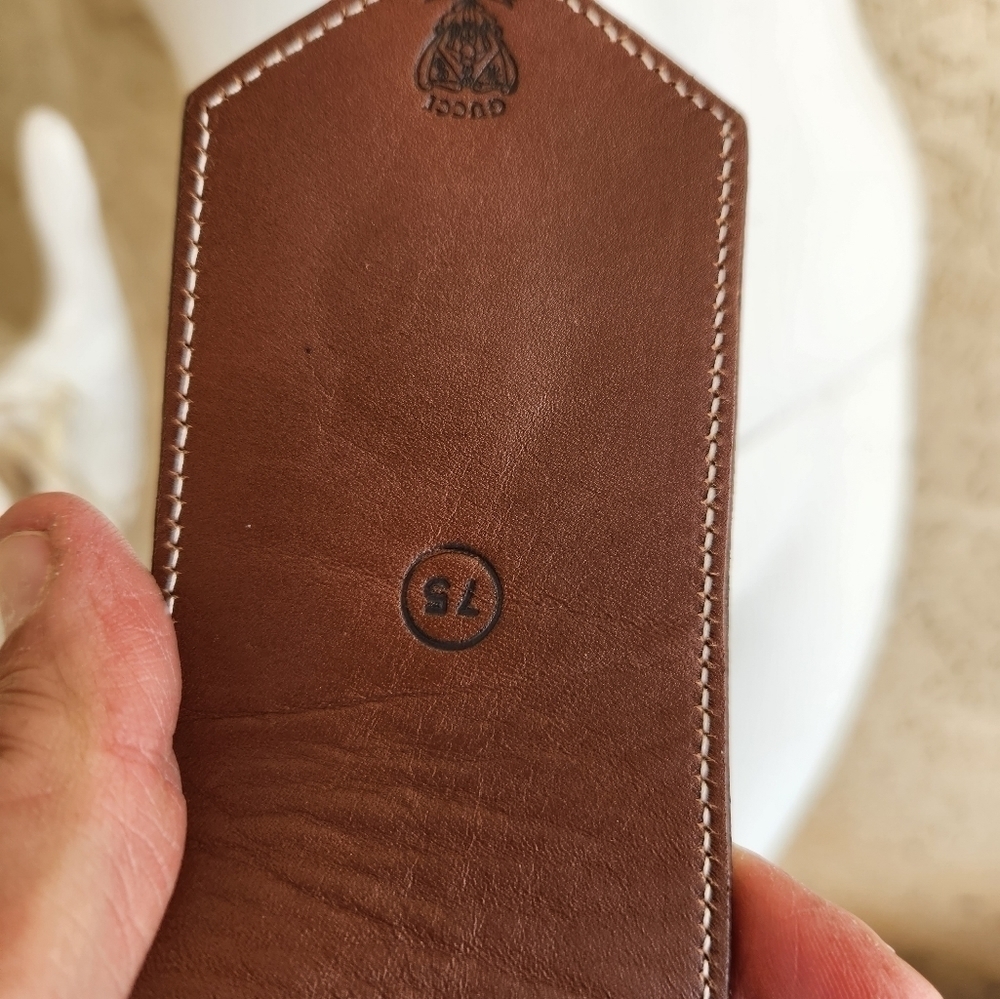 Vintage‎ Gucci Leather BELT - Picture 12 of 16